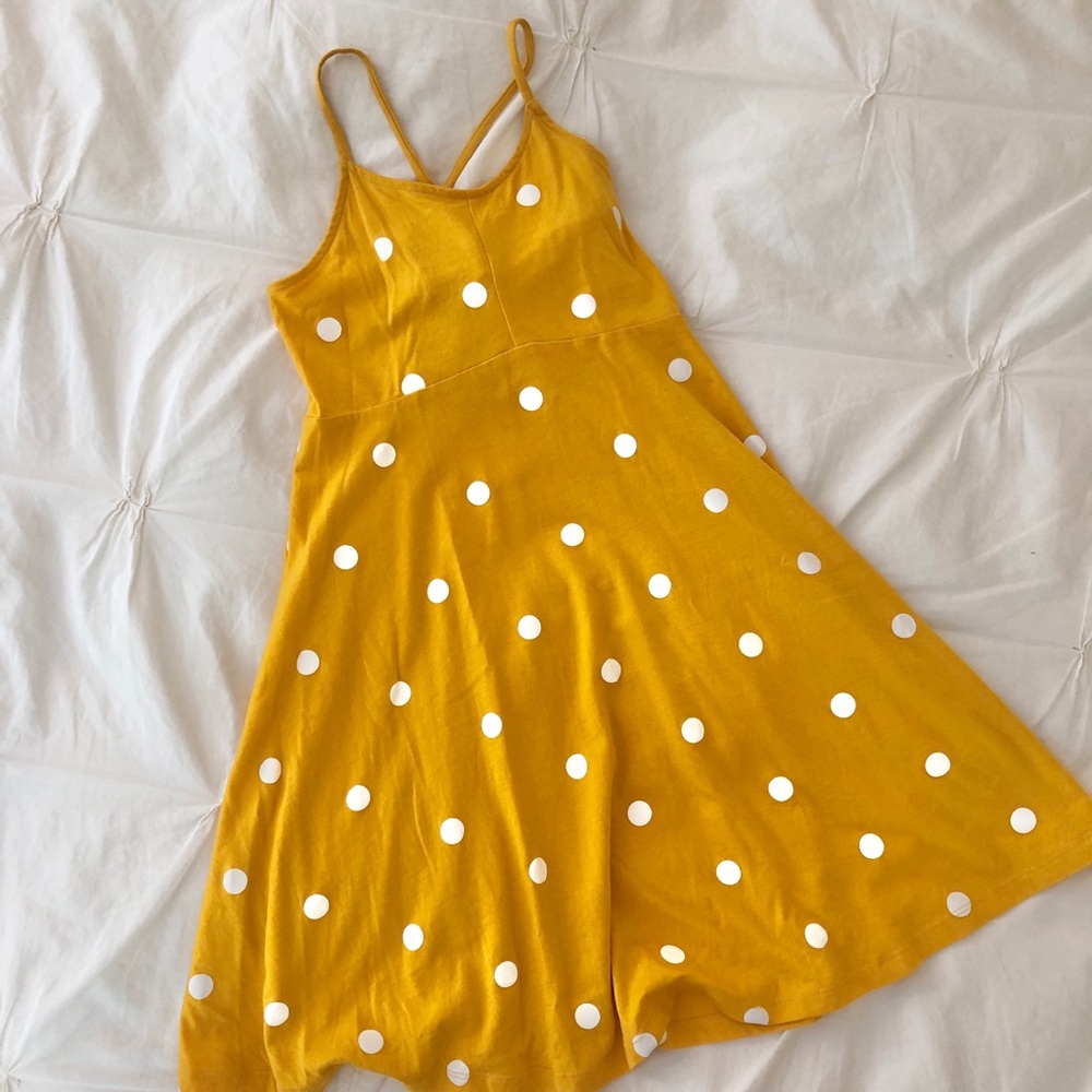 Old Navy polka dot cami dress